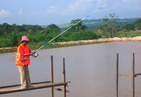 Bassin de p&ecirc;che sportive BPH Agricole Congo
